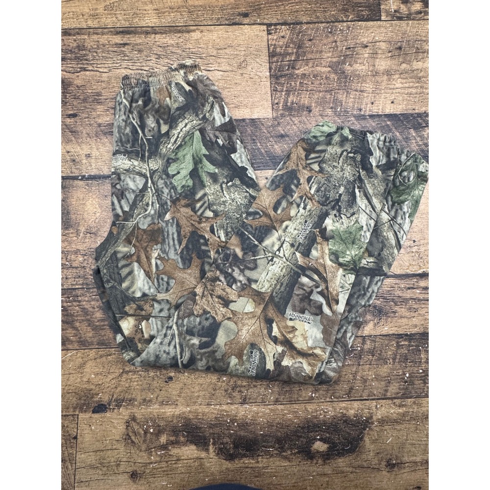Commander‎ Mens Advantage Timber Camo Fleece Sweatpants Medium Waist  32